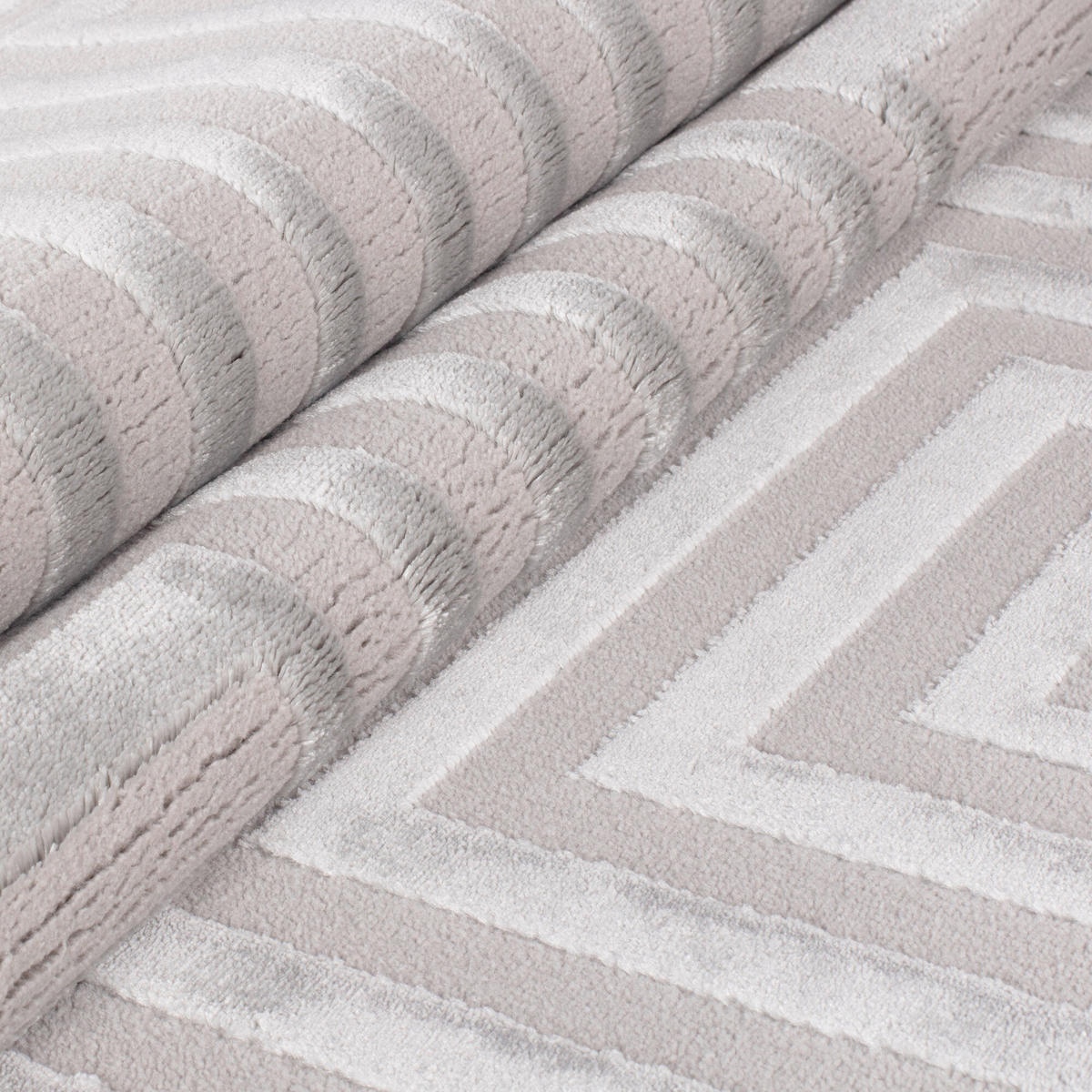 LÄUFER 80/250 cm Sahara  - Silberfarben, Design, Textil (80/250cm) - Novel