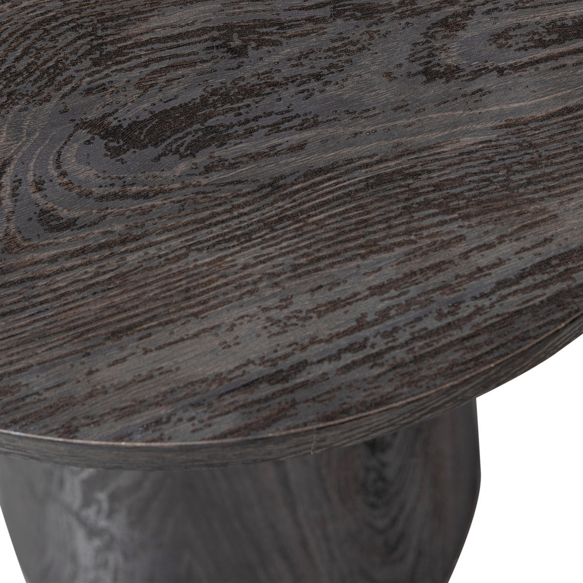 COUCHTISCH Vito 40/40/50 cm rund Dunkelbraun  - Dunkelbraun, Design, Holzwerkstoff (40/40/50cm) - Livetastic