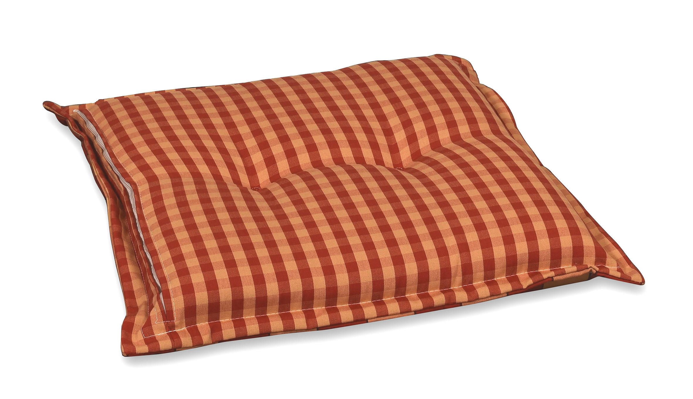 GARTENHOCKERAUFLAGE   50/9/50 cm  - Beige/Rot, Basics, Textil (50/9/50cm)