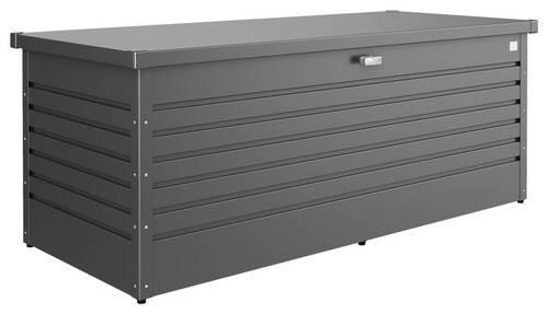 KISSENBOX - Dunkelgrau, Basics, Metall (181/71/79cm)