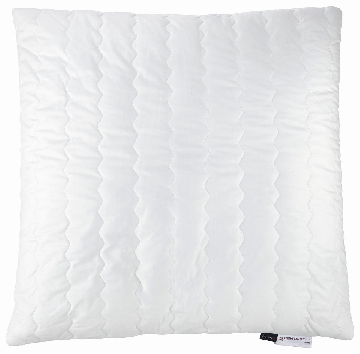 KOPFKISSEN   80/80 cm       - Weiß, Basics, Textil (80/80cm) - Centa-Star