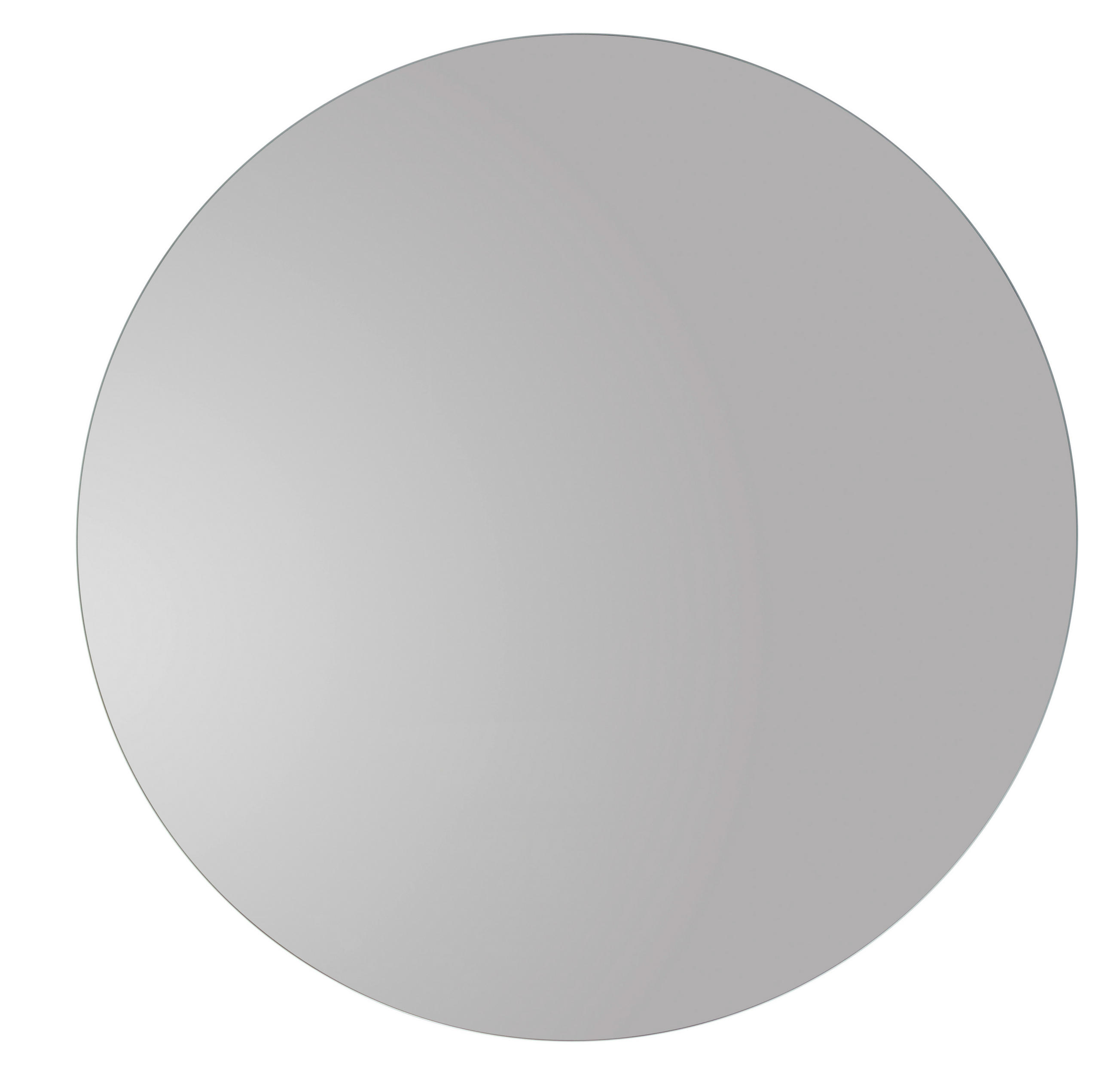 SPIEGEL 80/80/2 cm  - Klar/Schwarz, Design, Glas/Holzwerkstoff (80/80/2cm) - Voleo