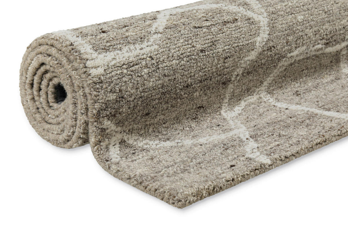 WEBTEPPICH 140/200 cm Hamptons Fourtyone Creme, Grau  - Creme/Grau, KONVENTIONELL, Textil (140/200cm) - WECON HOME