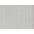 ECKSOFA in Chenille Ecru  224/305 cm  - Ecru/Schwarz, Design, Textil/Metall (224/305cm) - Dieter Knoll