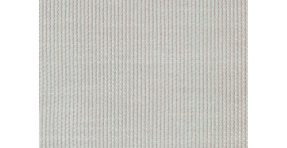 ECKSOFA in Chenille Ecru  224/305 cm  - Ecru/Schwarz, Design, Textil/Metall (224/305cm) - Dieter Knoll