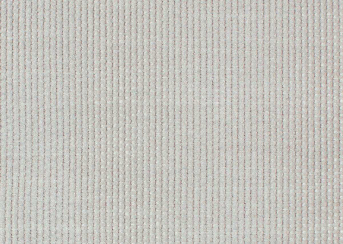 ECKSOFA in Chenille Ecru  - Ecru/Schwarz, Design, Textil/Metall (224/305cm) - Dieter Knoll