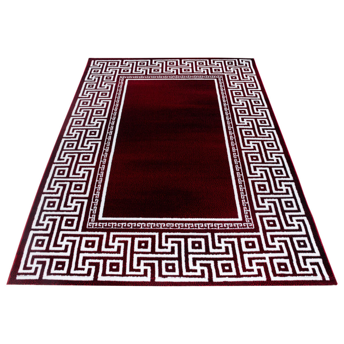 TKANA PREPROGA  Parma     160/230 cm    tkano  rdeča  - rdeča, Konvencionalno, tekstil (160/230cm) - Novel