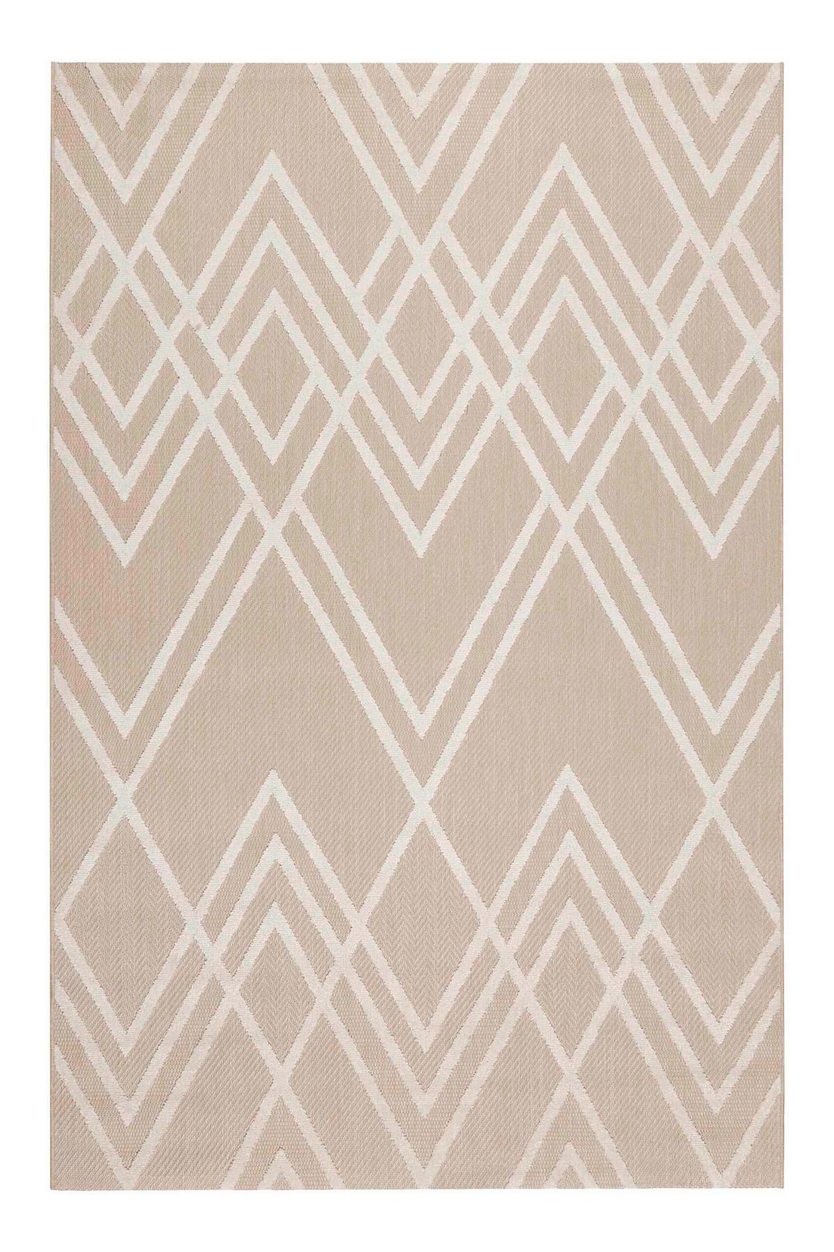 OUTDOORTEPPICH 200/290 cm Rave Creme, Weiß  - Creme/Weiß, Design, Textil (200/290cm) - Esprit