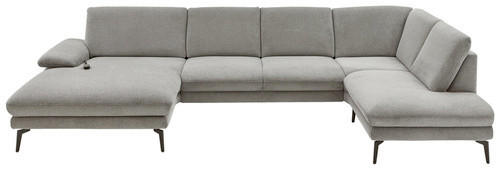 Dieter Knoll SEDACIA SÚPRAVA, textil, sivá