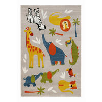 KINDERTEPPICH 120/170 cm Benny & Friends  - Multicolor, KONVENTIONELL, Textil (120/170cm)