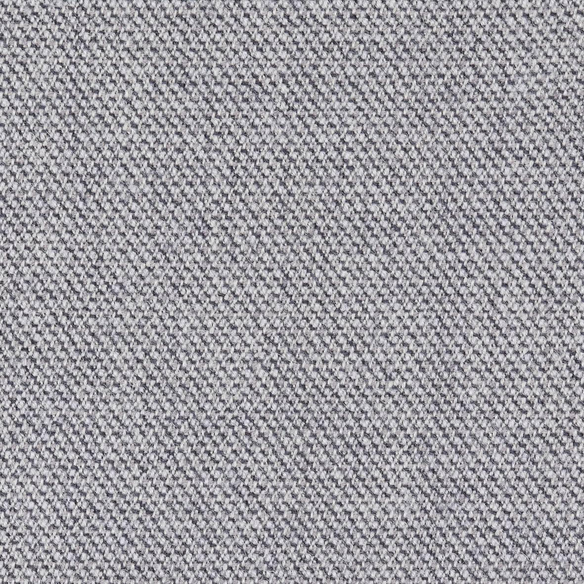 BÜROHOCKER Wollmischung mel. Weiß, Hellgrau  - Hellgrau/Weiß, Basics, Kunststoff/Textil (55/45,66/55cm) - Aeris