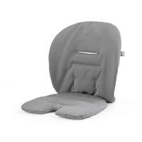 HOCHSTUHLEINLAGE  - Grau, Basics, Textil (18/28/5cm) - Stokke