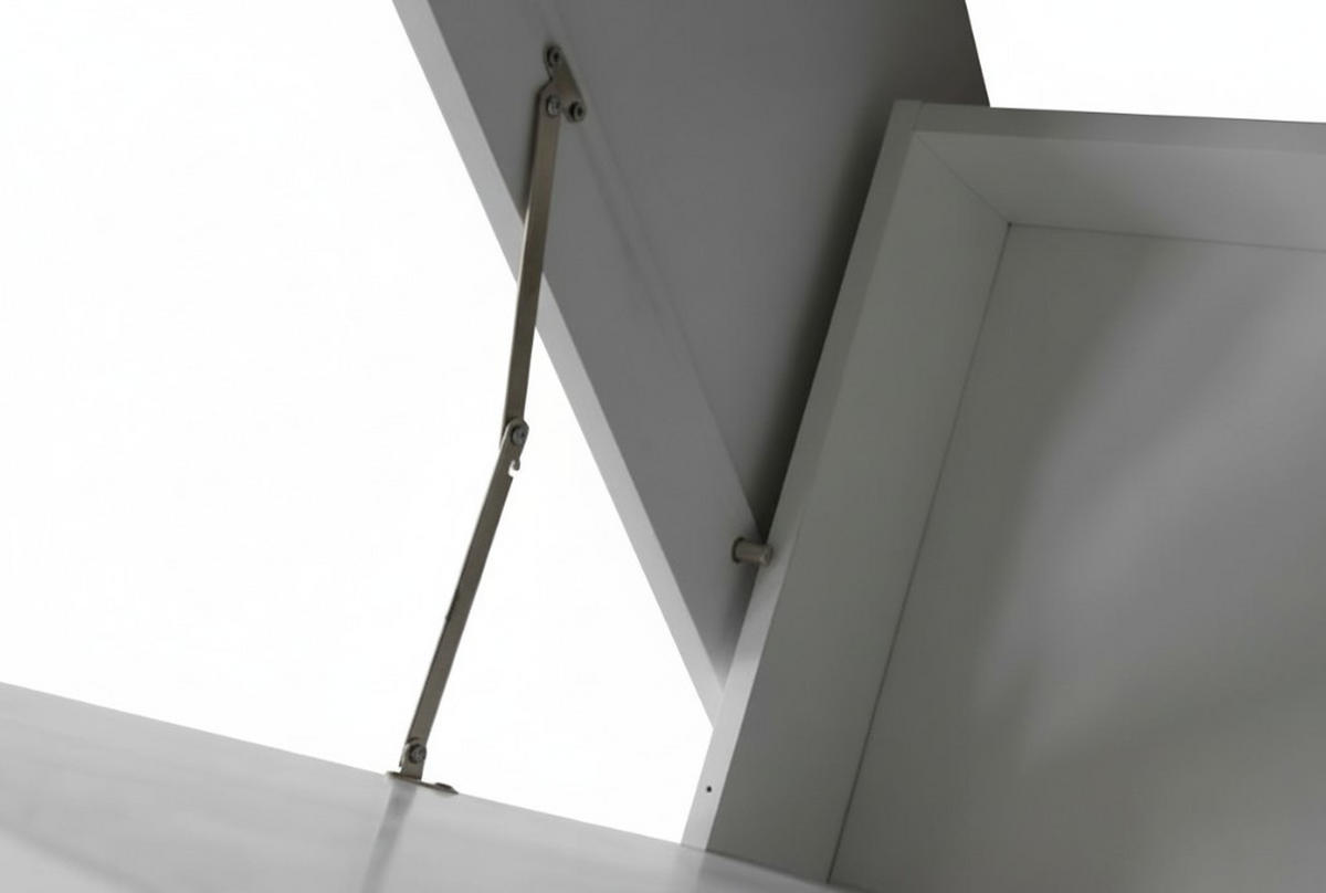 SERVIERWAGEN , Weiss  - Weiss/Schwarz, Basics, Holz/Holzwerkstoff (52/89/35cm) - MID.YOU