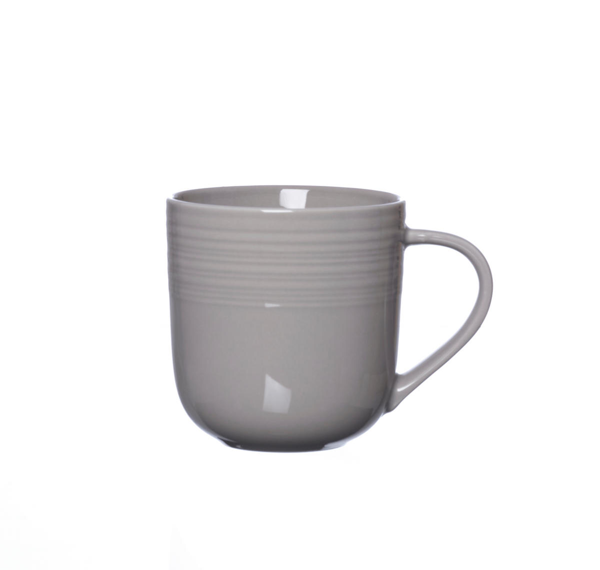 KAFFEEBECHER LEVI  400 ml   - Grau, Basics, Keramik (9/13/10cm) - Ritzenhoff Breker