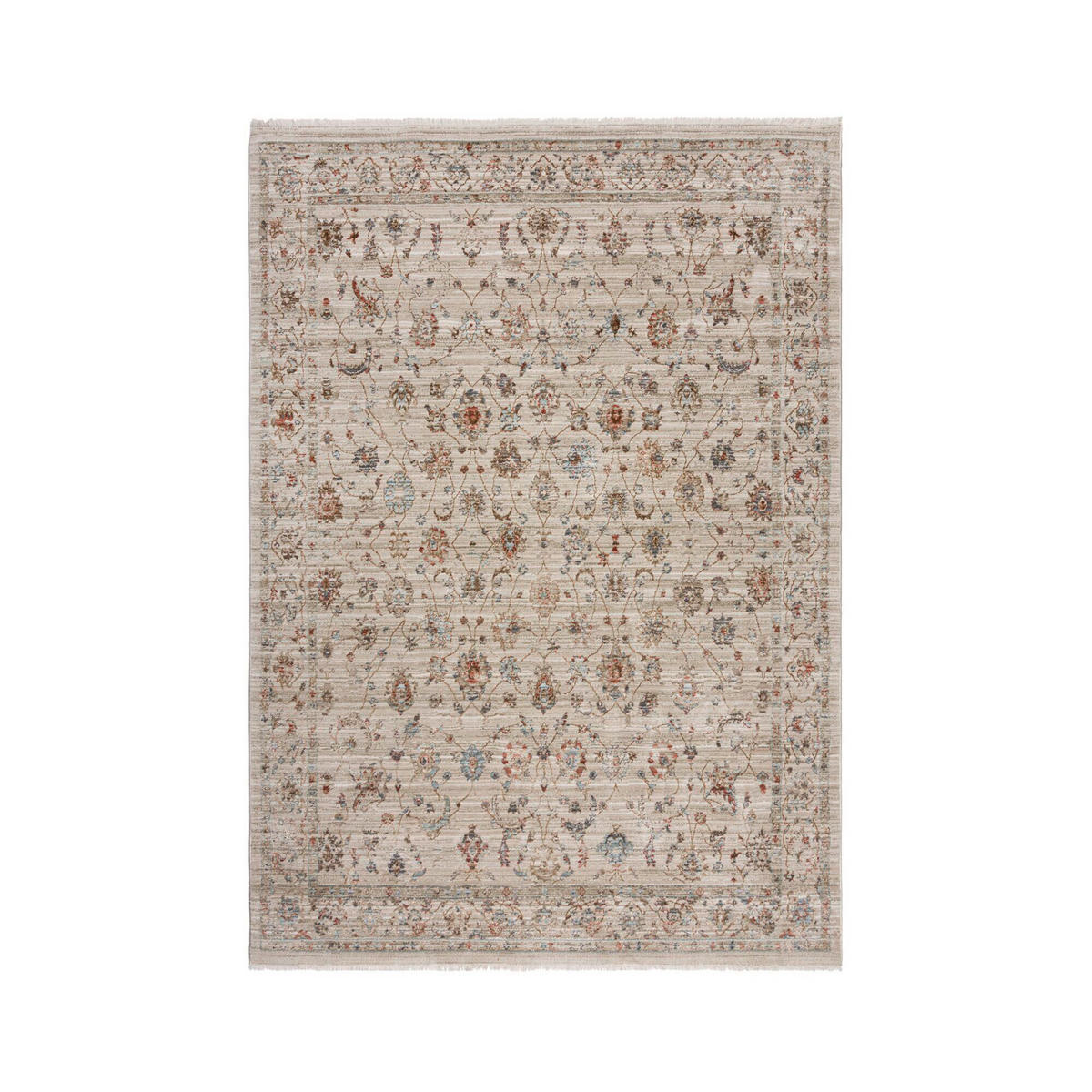 WEBTEPPICH 120/170 cm ELODIE TRADITIONAL Naturfarben  - Naturfarben, KONVENTIONELL, Kunststoff/Textil (120/170cm)