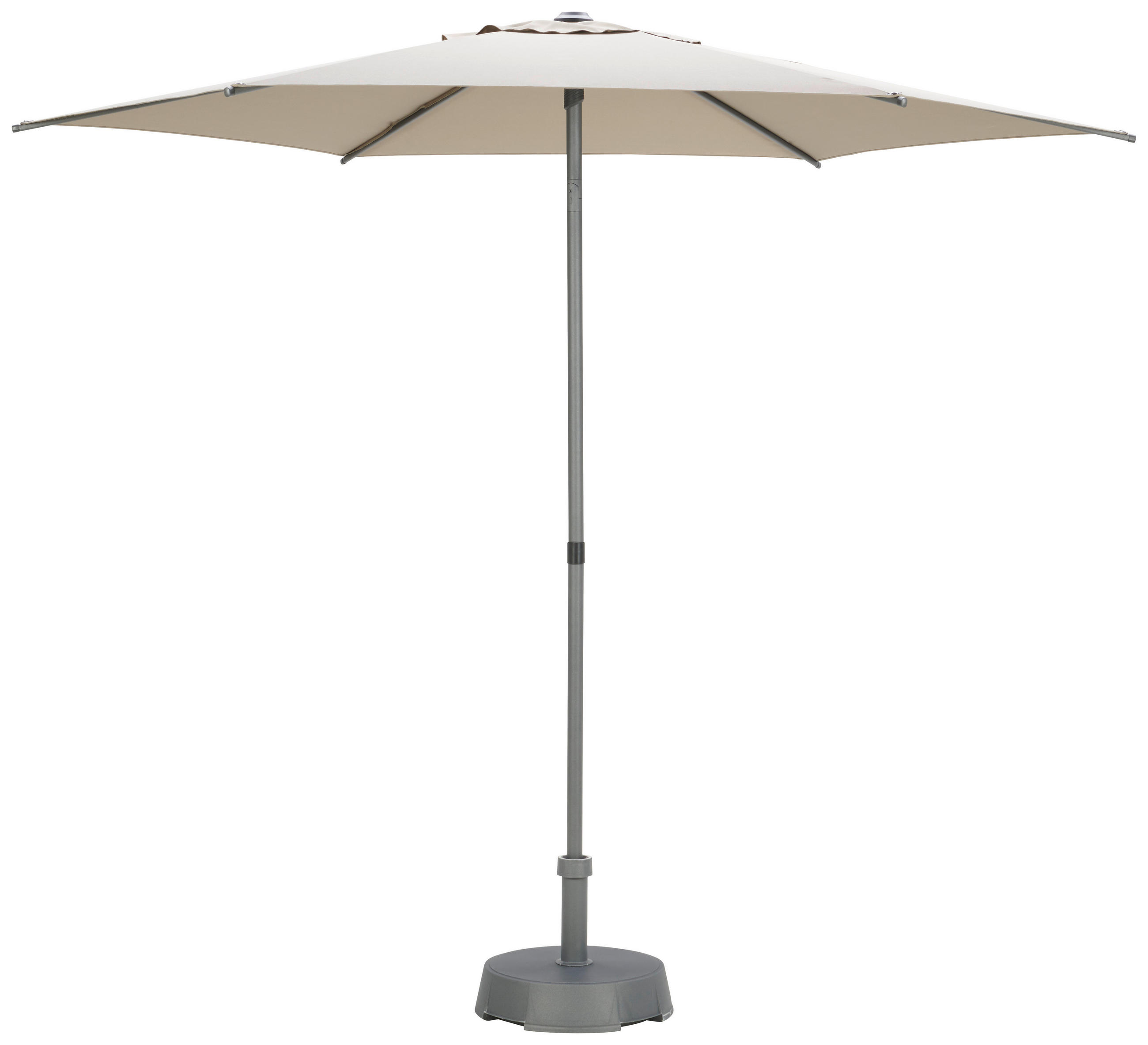 Sonnenschirm Sun BxHxT: 270x270x220 cm Taupe