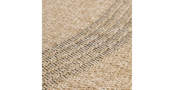 OUTDOORTEPPICH 200/200 cm Comilla Beige, Schwarz - Beige/Schwarz, Basics, Textil (200/200cm) - Novel