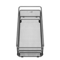 GESCHIRRABTROPFKORB   - Chromfarben, Basics, Metall (36/13/16cm) - Blanco