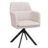 SNURRSTOL  i beige, svart  - beige/svart, Klassisk, metall/trä (56/84/61cm) - Rowico