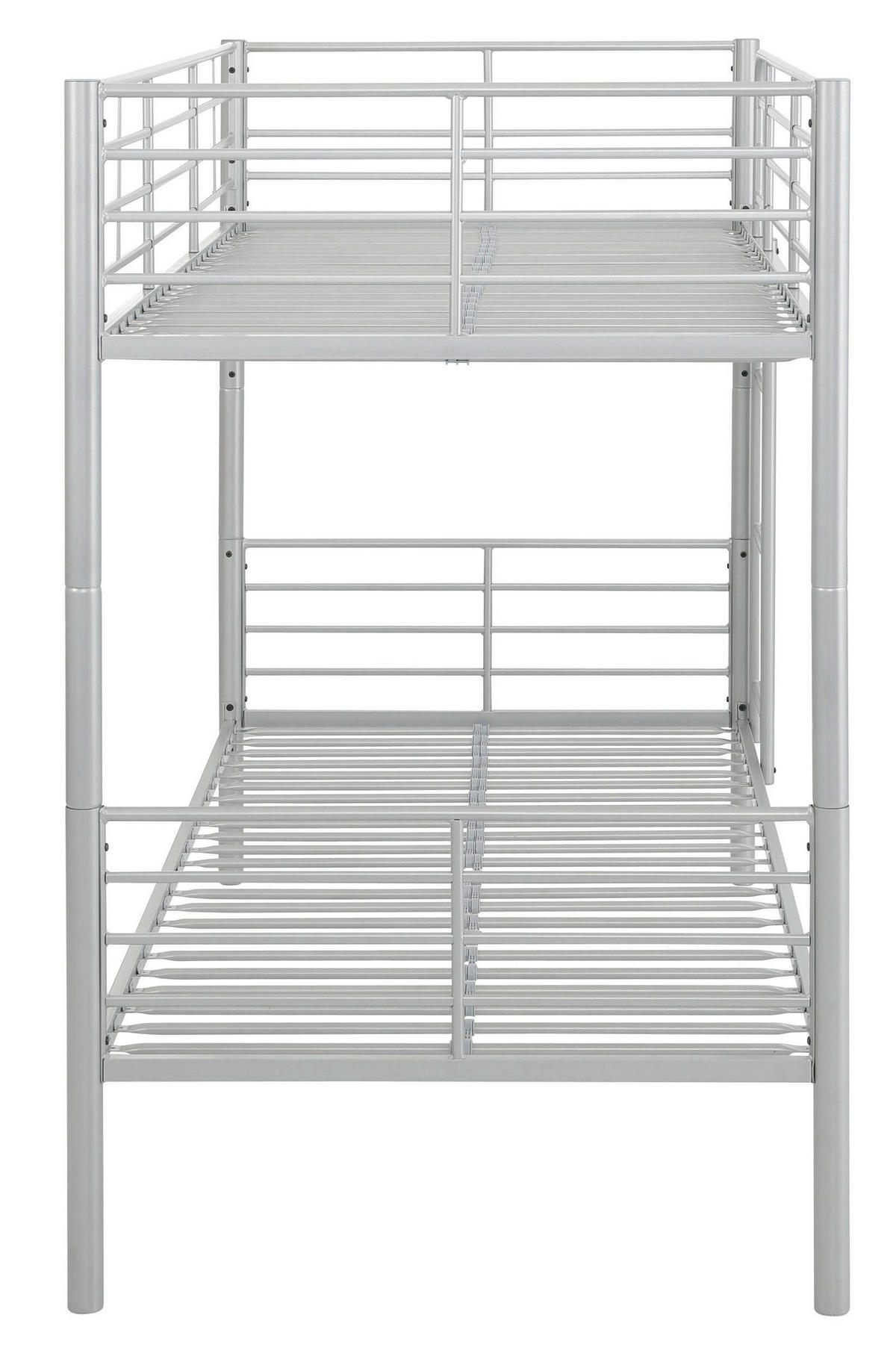 HOCHBETT 90/208 cm,  in Silberfarben,  - Silberfarben, Design, Metall (90/208cm) - MID.YOU