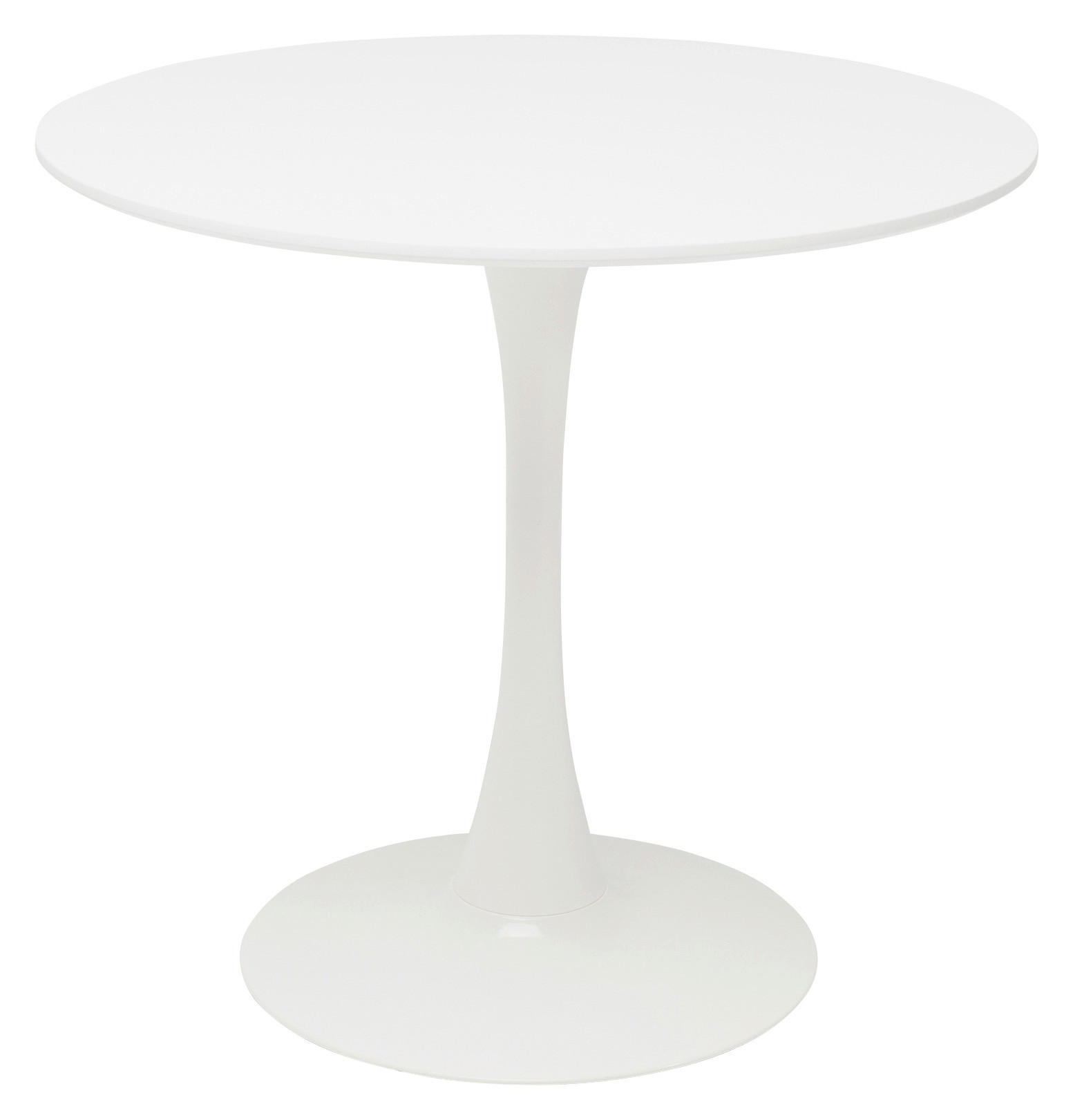 ESSTISCH in Holzwerkstoff 80/80/74 cm  - Weiß, Design, Holzwerkstoff/Metall (80/80/74cm) - Kare-Design