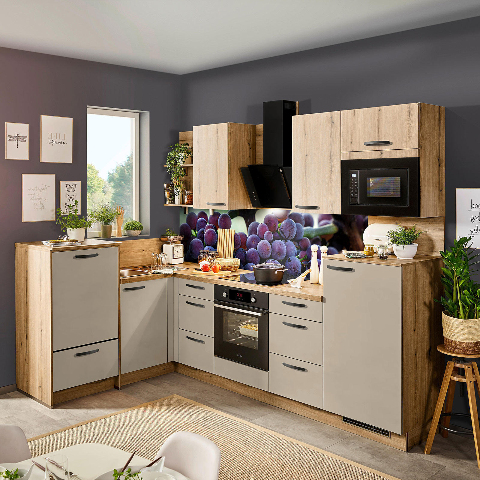 Eckküche Clean/plan