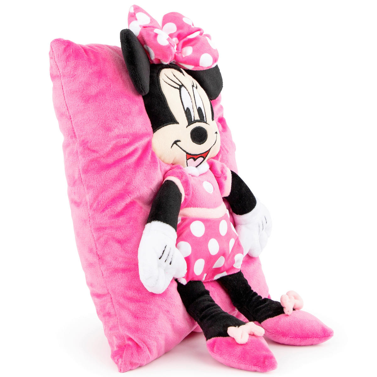 KINDERKISSEN Disney Minnie Mouse 38/28 cm  - Pink, Basics, Textil (38/28cm)