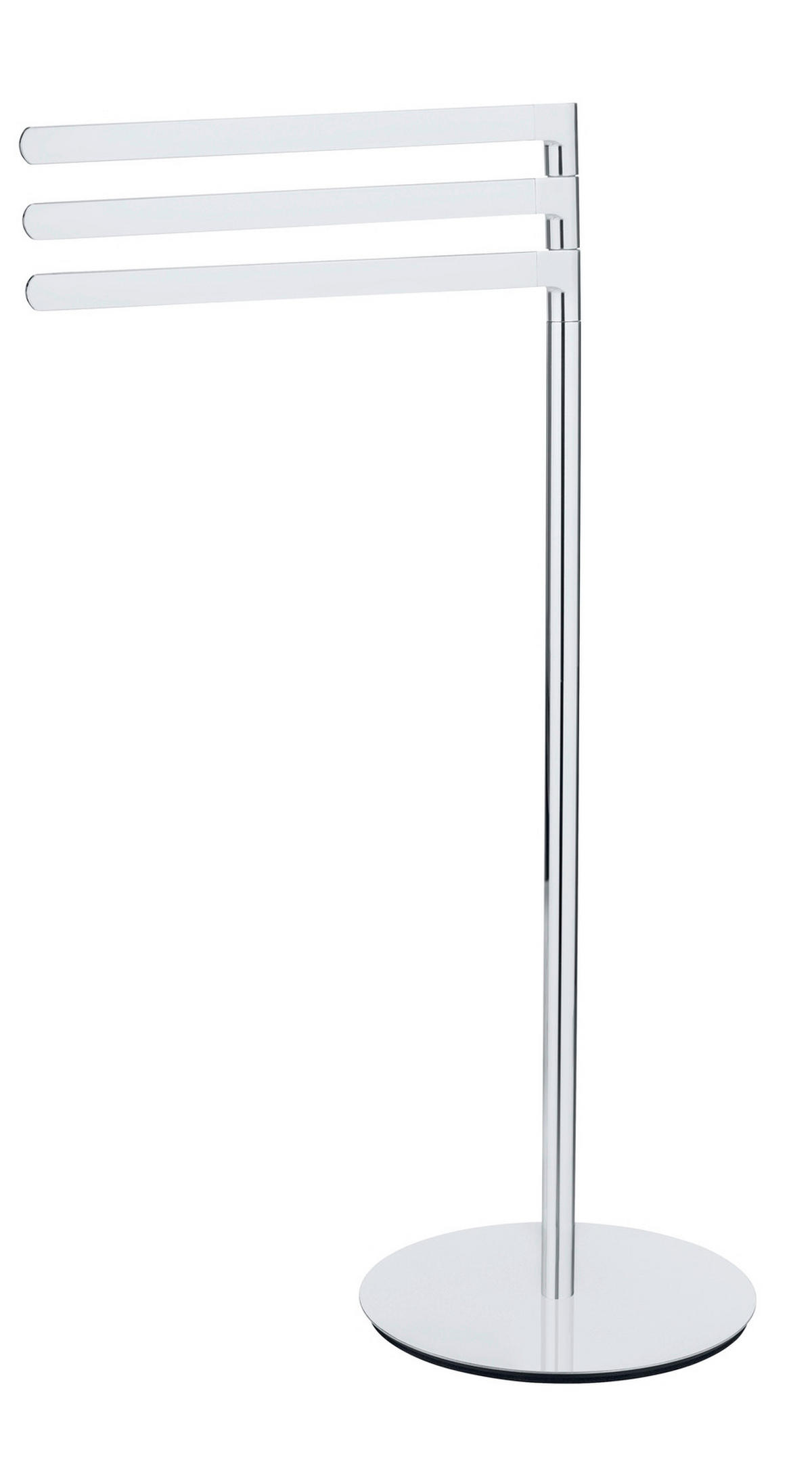 HANDTUCHSTÄNDER - Edelstahlfarben, KONVENTIONELL, Metall (54,5/89/30cm) - Wenko