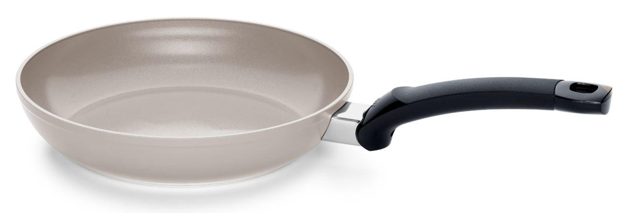 PFANNENSET Ceratal Aluminium 4-teilig  - Greige, Basics, Metall (52/34,5/22,5cm) - Fissler