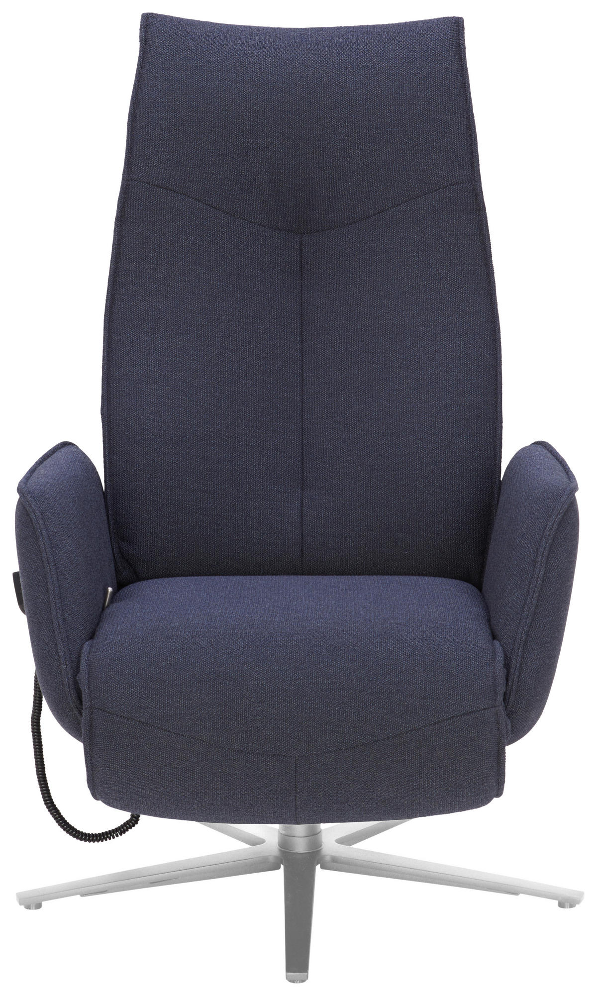 POČIVALNIK,  tekstil - barve nerjavečega jekla, Design, kovina/tekstil (71/114/84cm) - Johann Jakob