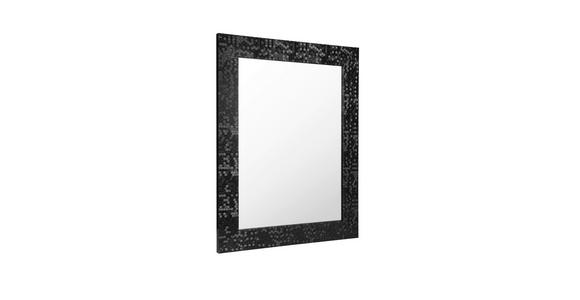 WANDSPIEGEL 55/70/2 cm    in rechteckig  - Schwarz, LIFESTYLE, Glas/Kunststoff (55/70/2cm) - Carryhome