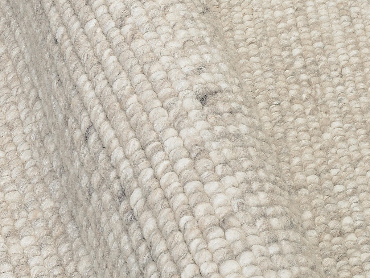 HANDWEBTEPPICH 200/300 cm Helsinki Silberfarben  - Silberfarben, KONVENTIONELL, Textil (200/300cm) - Linea Natura