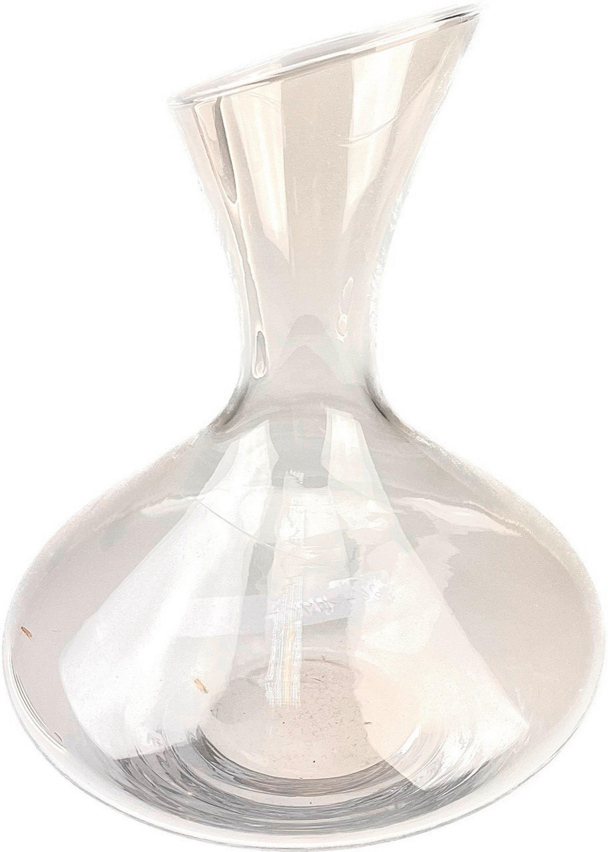 VÁZA, sklo, 25 cm - číra, Basics, sklo (18/25/18cm)