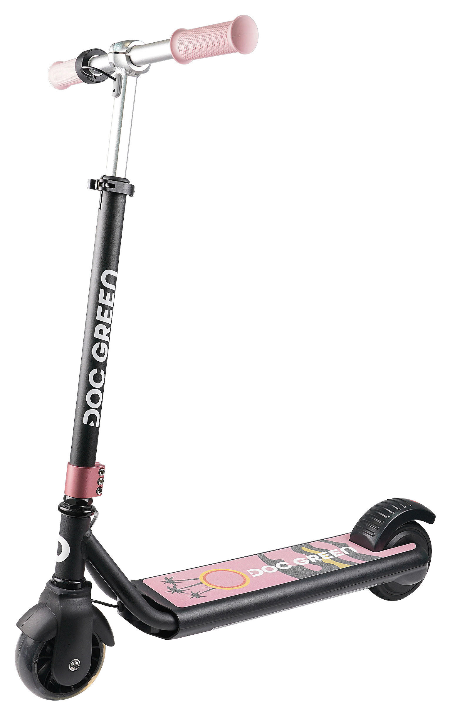 ELSPARKCYKEL - rosa, Klassisk, metall/plast (72/84/39cm)