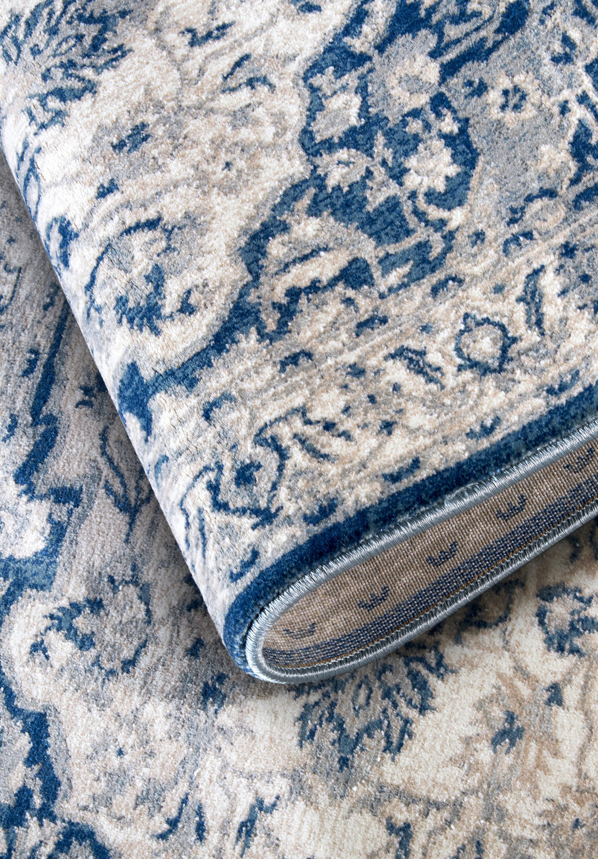 LÄUFER 80/240 cm Kollektion 1869  - Blau/Creme, Design, Kunststoff/Textil (80/240cm) - Villeroy & Boch