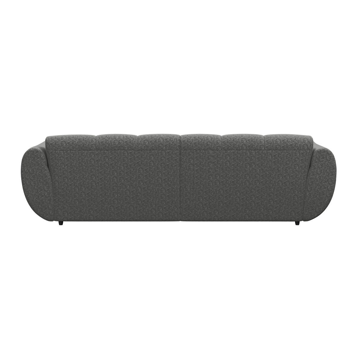 ECKSOFA Anthrazit Chenille  - Dunkelgrün/Anthrazit, Trend, Kunststoff/Textil (178/280cm) - MID.YOU