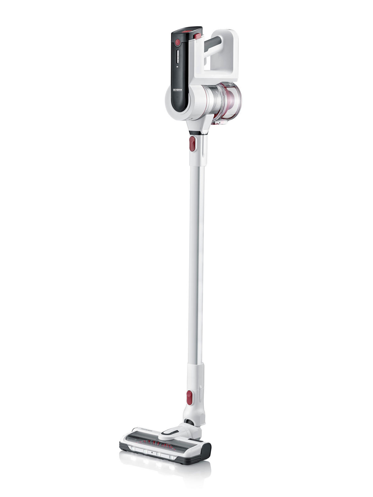 AKKU-HANDSTAUBSAUGER HV 7190  - Rot/Weiß, Basics, Kunststoff (11.5/21/24cm) - Severin