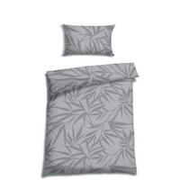 BETTWÄSCHE 2-teilig Seersucker 135/200 cm  - Hellgrau, Basics, Textil (135/200cm) - Florella