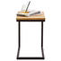 BEISTELLTISCH in Schwarz, Eichefarben - Eichefarben/Schwarz, Natur, Holz/Metall (30/45/45cm) - Xora BEISTELLTISCH in Schwarz, Eichefarben - Eichefarben/Schwarz, Natur, Holz/Metall (30/45/45cm) - Xora