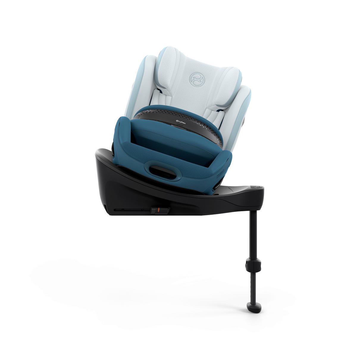 KINDERAUTOSITZ Anoris S Style Opal Blue  - Blau, Basics, Kunststoff/Textil (49/45/58cm) - cybex PLATINUM