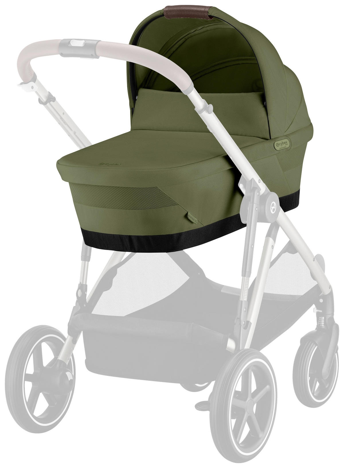 LIEGEWANNE - Waldgrün, Basics, Textil (86/44/56cm) - cybex GOLD