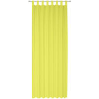 PERDEA CU BRIDE opac  - verde limetă, Design, textil (135/245cm) - Boxxx