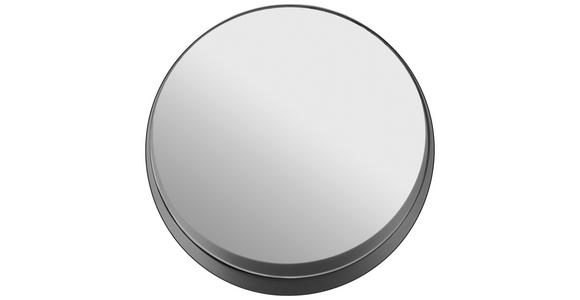 WANDSPIEGEL Schwarz  - Schwarz, Trend, Glas/Metall (50/50/10cm) - Landscape