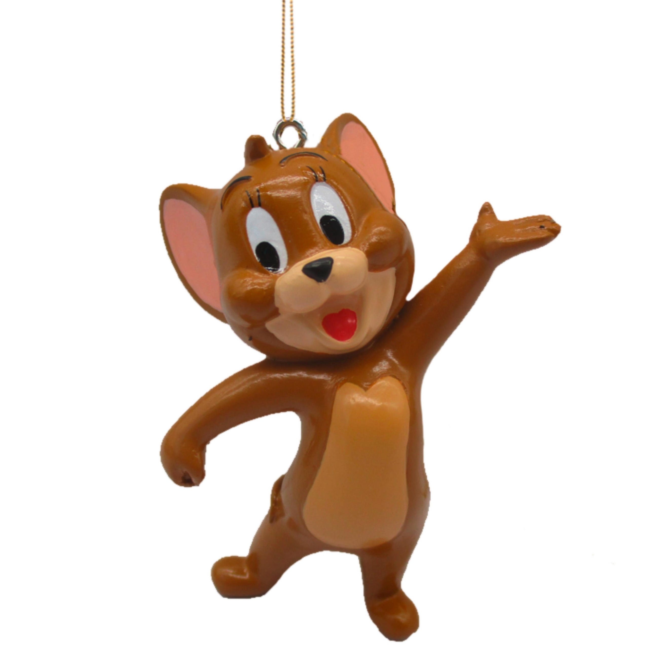 CHRISTBAUMANHÄNGER Jerry  - Multicolor, Trend, Naturmaterialien (7.5cm) - Disney