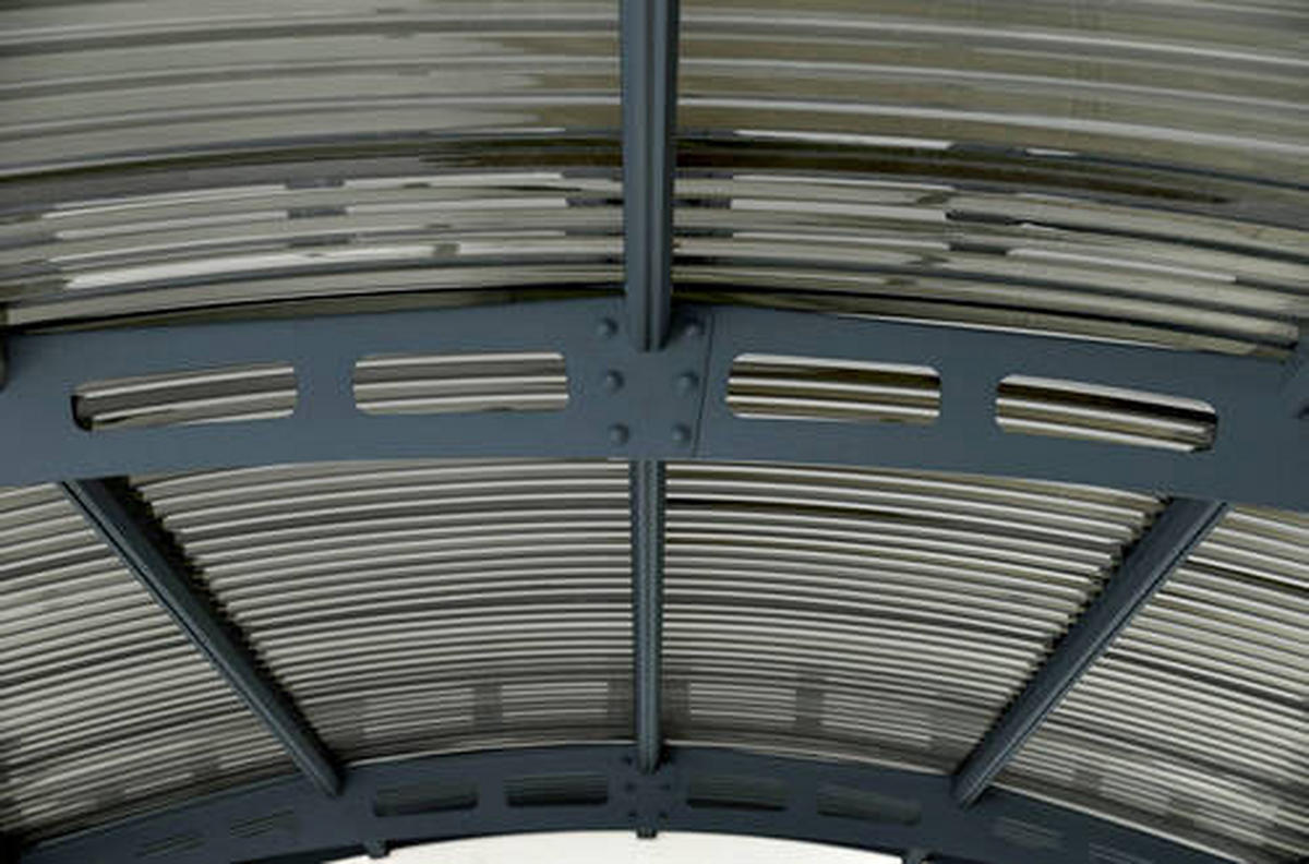 CARPORT 288/242/495 cm Aluminium  - Anthrazit/Bronzefarben, Basics, Kunststoff/Metall (288/242/495cm) - Ambia Garden