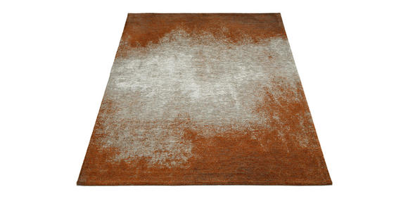 FLACHWEBETEPPICH 120/180 cm Lykaris Orange, Beige  - Beige/Orange, Design, Kunststoff/Textil (120/180cm) - Novel