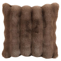 FELLKISSENBEZUG PONPON 48/48 cm  - Beige, KONVENTIONELL, Textil (48/48cm) - Dieter Knoll