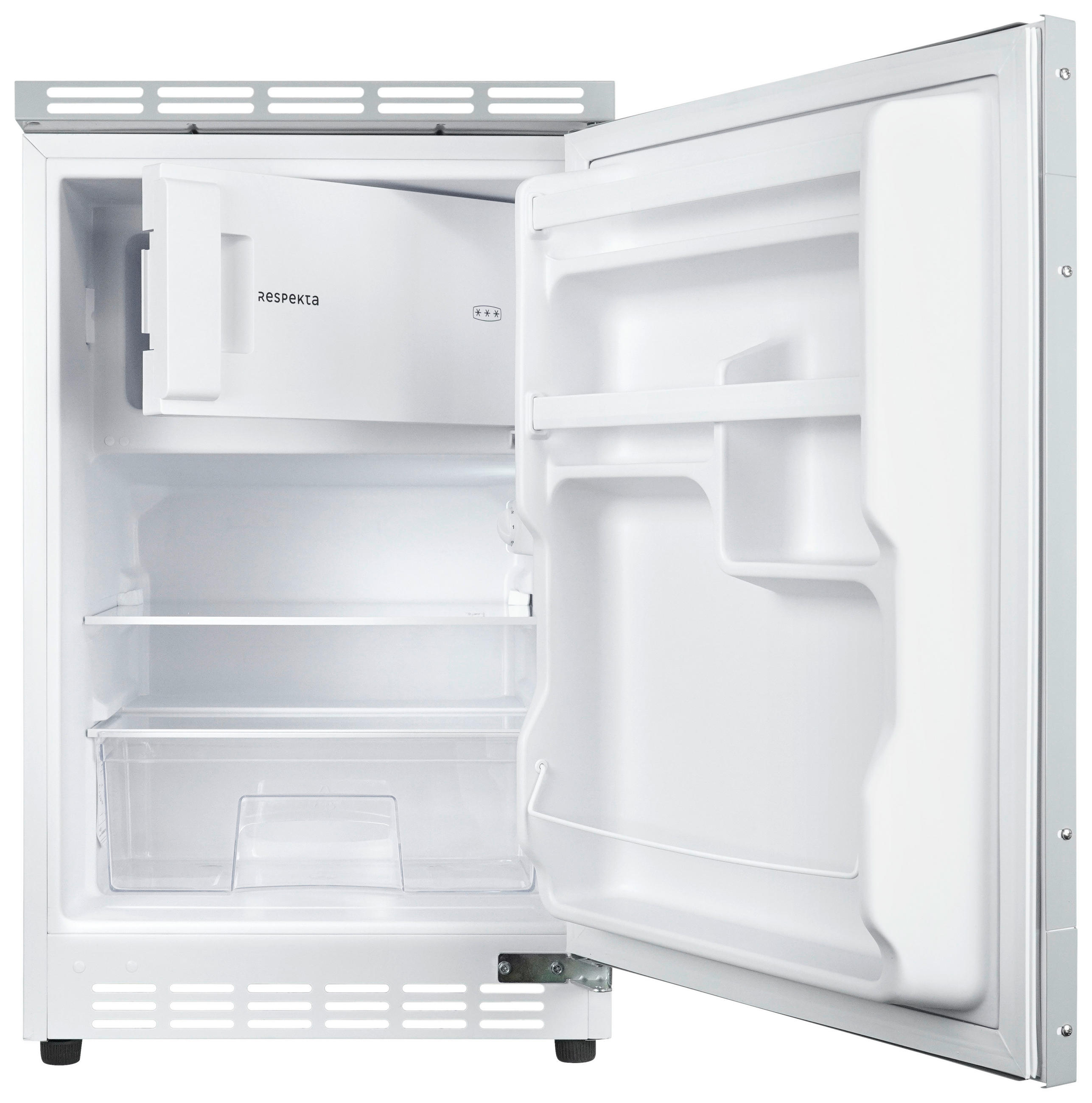 KÜHLSCHRANK 49,5/81,5/55 cm UKS110-11  - Weiß, Basics, Glas/Metall (49,5/81,5/55cm) - Respekta