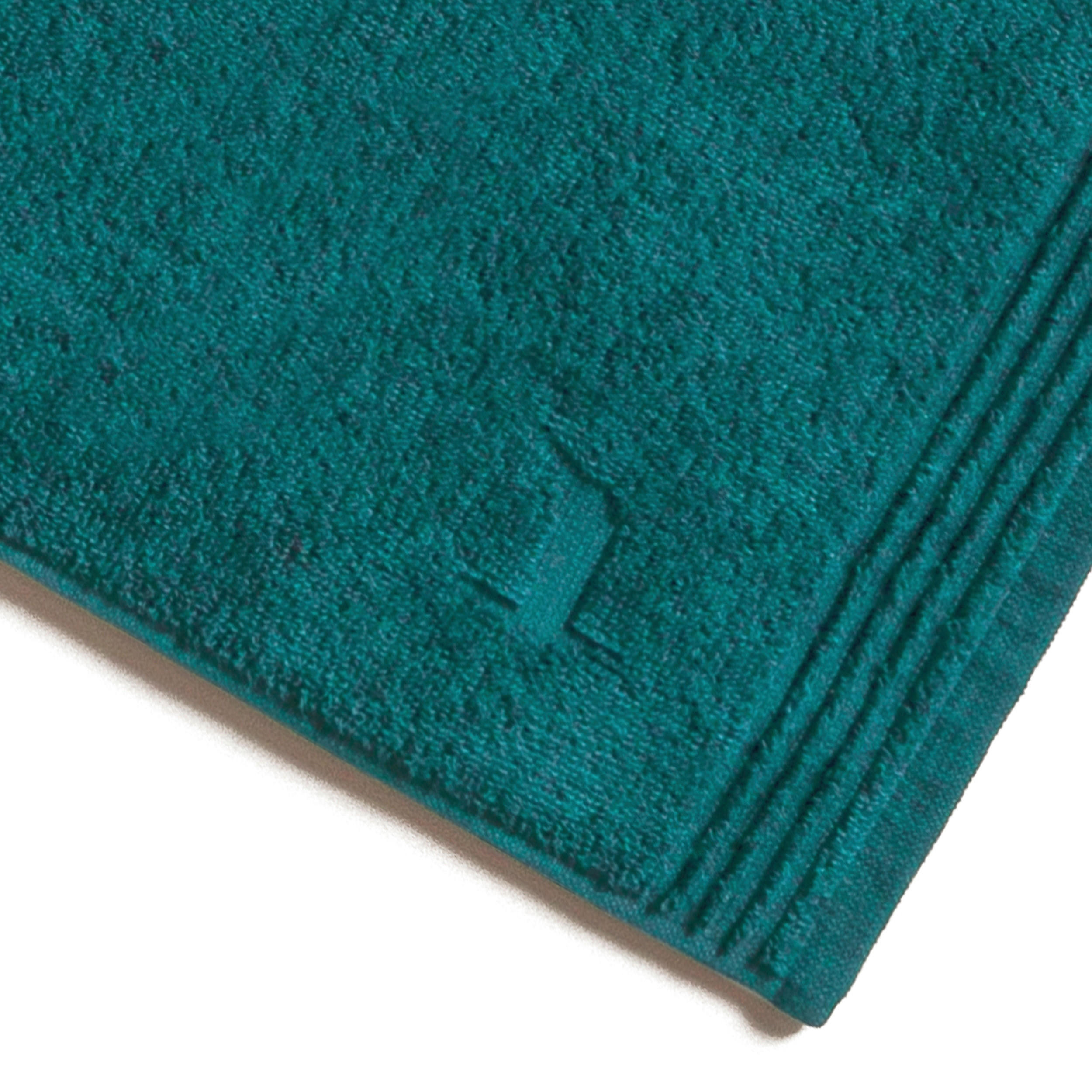 BADEMATTE Türkis 50/70 cm  - Türkis, Basics, Textil (50/70cm) - Moeve
