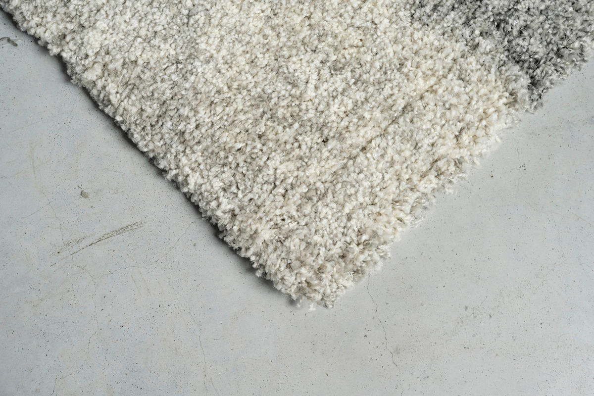 WEBTEPPICH 200/290 cm Mehari Anthrazit, Creme, Silberfarben rechteckig  - Anthrazit/Silberfarben, Basics, Kunststoff/Textil (200/290cm) - Novel